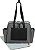 Bolsa Maternidade(Diaper Bag) Madison Square Skip Hop - Black/White Mini Grid, Skip Hop, Black/White - Imagem 1