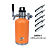 Búfalo Growler On TAP 3,5L - Chopeira Térmica Portatil - Imagem 2