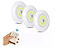 LED LIGHT COM CONTROLE REMOTO KIT 3 PEÇAS - Imagem 3