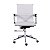 Cadeira Office Esteirinha Baixa Cromada ORDESIGN OR-3301 Branca - Imagem 2