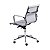Cadeira Office Esteirinha Baixa Cromada ORDESIGN OR-3301 Branca - Imagem 3
