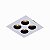 Spot Downlight Embutir Powerus 38° 8W 3000K IRC90 5x7,5cm Branco Nordecor 6379 - Imagem 2