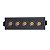 Spot Downlight Embutir Powerus 38° 10W 3000K IRC90 5x14,5x4,5cm Preto Nordecor 6376 - Imagem 4