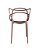 Cadeira Aviv Polipropileno Rosê Fratini 1.00110.01.0068 - Imagem 4