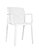 Cadeira Sardenha Polipropileno Branco Fratini 1.00268.01.0001 - Imagem 2