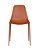 Cadeira Miami  com Base em aço com pintura epóxi e Assento em Polipropileno Terracota Fratini 1.00188.01.0070 - Imagem 1