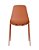 Cadeira Miami  com Base em aço com pintura epóxi e Assento em Polipropileno Terracota Fratini 1.00188.01.0070 - Imagem 4