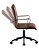Cadeira Palermo com Base em Aço carbono e revestido em couro ecológico Marrom Fratini 1.00298.01.0003 - Imagem 5