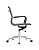Cadeira Sydney Diretor com Aço Cromado e Tela Preto Fratini 1.00230.01.0002 - Imagem 3
