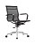 Cadeira Sydney Diretor com Aço Cromado e Tela Preto Fratini 1.00230.01.0002 - Imagem 2