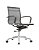 Cadeira Sydney Diretor com Aço Cromado e Tela Cinza Fratini 1.00230.01.0044 - Imagem 2