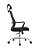 Cadeira San Diego com base cromada, Tela eAssento Polipropileno Preto Fratini 1.00271.01.0002 - Imagem 3