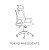Cadeira Tokyo Presidente com Base em aço Nylon e Revestimento em tela e Encosto e Braços em Polipropileno Preto Fratini 1.00311.01.0002 - Imagem 5