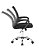 Cadeira Manchester com Base Cromada, Tela e Polipropileno Preto Fratini 1.00224.01.0002 - Imagem 6