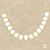 Pendente Necklace Perla 110x10x60cm 40030 Metaldomado - Imagem 1