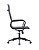 Cadeira Manhattan Black Presidente Aço Preto e Couro Ecológico Preta Fratini 1.00405.01.0002 - Imagem 4