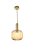 PENDENTE CANNE ONI 1XE27 OURO CHAMPAGNE NORDECOR 2915 - Imagem 1