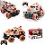 Carrinho De Controle Remoto Dinossauro Monster Big Foot 4x4 - Imagem 7