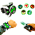 Relógio Lançador Luz Som Ben 10 Bonecos Discos Omnitrix - Imagem 1