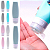Kit Viagem 4 Frascos Silicone Pote 90ml Porta Creme Shampoo - Imagem 6