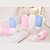 Kit Viagem 4 Frascos Silicone Pote 90ml Porta Creme Shampoo - Imagem 5