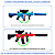 Brinquedo Metralhadora Rifle M16 Com Silenciador E Mira Zoom - Imagem 3