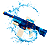 Arma Pistola Automática Lança Agua Em Alta Pressão Potente - Imagem 1