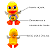 Pato Dançante Brinquedo Anda Dança C/ Som Luz Led Sensorial - Imagem 4
