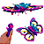 Drone Controle Remoto Formato Butterfly Brinquedo Recarregável - Imagem 3
