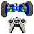 Carrinho Controle Remoto Girar 360 Solta Fumaça Drift Led - Imagem 3