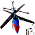 Brinquedo Helicóptero Controle Remoto Recarregável Luz Led - Imagem 3