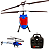 Brinquedo Helicóptero Controle Remoto Recarregável Luz Led - Imagem 1