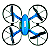 Drone Quadricoptero Infantil C/Luzes Controle Remoto Manobra - Imagem 6