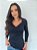 BLUSA TRANSPASSADA PRETO - Imagem 1