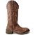 Bota Texana Feminina TS Cano Alto Fossil Bord Bico Quadrado - Imagem 3