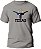 Camiseta Country Masculina 100% Algodão Boi Texas Cinza - Imagem 1