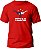 Camiseta Country Masculina 100% Algodão Boi Texas Vermelho - Imagem 1