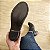 Botina Feminina Preto 100% Couro Salto Madeira Bico Redondo - Imagem 5