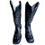 Bota Texana Feminina Touro Sentado Choup Black Bico Quadrado - Imagem 4