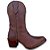 Bota Texana Feminina Rustico Strass Bico Fino - Imagem 3