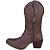 Bota Texana Feminina Rustico Strass Bico Fino - Imagem 4