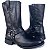 Bota Texan TS Rock Rustico Preto Sola Preta Vira Preta Bico Quadr - Imagem 2