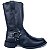 Bota Texan TS Rock Rustico Preto Sola Preta Vira Preta Bico Quadr - Imagem 4