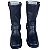 Bota Texan TS Rock Rustico Preto Sola Preta Vira Preta Bico Quadr - Imagem 5
