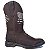 Bota Texana Crazy Horse Americana Bege Jump Bico Quadrado - Imagem 2