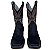Bota Texana Pro Black Bordado Sola Jump Bico Quadrado - Imagem 4