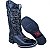 Bota Texana Feminina Touro Sentado Cruz Cano Glitter Bico Quadrad - Imagem 5