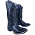 Bota Texana Feminina Mila Total Black Bico Quadrado - Imagem 2