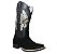 Bota Texana Pro Indian Black Bico Quadrado - Imagem 3