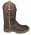 Bota Texana Pro Café Sola Jump Bico Quadrado - Imagem 3